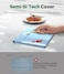 GreenLaw Keyboard for iPad Air 13 inch M3M2 Magnetic Detachable Keyboard with MultiTouch Trackpad 7 Colors Backlit Stain Resistant Cover for iPad Air 13M3 2025M2 2024 Pale Blue