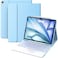 GreenLaw Keyboard for iPad Air 13 inch M3M2 Magnetic Detachable Keyboard with MultiTouch Trackpad 7 Colors Backlit Stain Resistant Cover for iPad Air 13M3 2025M2 2024 Pale Blue