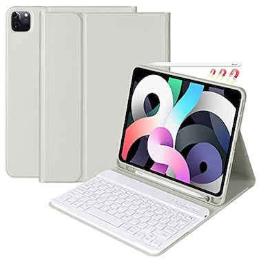 BAIBAO Keyboard Case for iPad Air 11 inch M3 2025 M2 2024 iPad Pro 11 inch 4th3rd2nd1st Gen Magnetic Detachable Bluetooth Keyboard with Pencil Holder for 109 iPad Air 4th5th Gen Gray