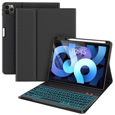 BLUTLOTUS Keyboard Case for iPad Air 11 M4 2026 M3 2025 M2 2024 Air 5th4th Generation 109 Case with Keyboard for iPad Pro 4th3rd2nd1st Gen 11 Inch 7 Backlit Detachable Folio Cover with Pencil Holder