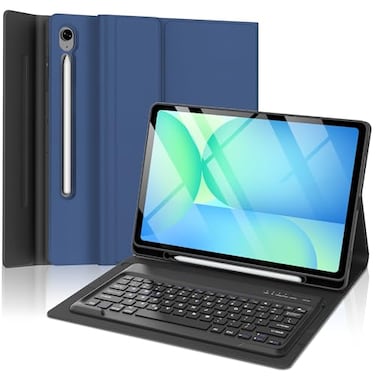 OYOSUOGG Keyboard Case for Samsung Galaxy Tab S10 FE Plus 131 Inch 2025 Magnetic Detachable Wireless Bluetooth Keyboard Slim Protective Folio Cover with S Pen Holder for Samsung Tab S10 FE Plus Dark B
