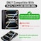 Nillkin iPad Pro 13 inch Case with KeyboardM5M4 20252024 Detachable Backlit Keyboard with Portrait Landscape Modes Rugged Keyboard Case with Pencil Holder Camera Cover MultiTouch Trackpad