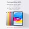 OPAKIT Keyboard Case for iPad 10th Generation 2022 A16 11th Generation 2025 10911 Inch Detachable Wireless Keyboard Cover with Pencil Holder Folio Protective Case for iPad 11th10th Gen Black