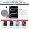 RAYMCRAFT for iPad Pro 13inch Case with Keyboard M5M4 20252024 11Colors Backlight with Pencil Buckle StainResistant Surface Magic Keyboard for iPad Pro 13inch MultiTouch Trackpad Black