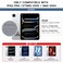 RAYMCRAFT for iPad Pro 13inch Case with Keyboard M5M4 20252024 11Colors Backlight with Pencil Buckle StainResistant Surface Magic Keyboard for iPad Pro 13inch MultiTouch Trackpad Black