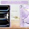 Soke Keyboard Case for iPad Pro 13 Inch M5 2025M4 2024 7Color Backlit Detachable Bluetooth Keyboard Folio Stand TPU Back Cover with Pencil Holder for iPad Pro 13 Violet Marble