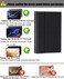 TUNKARMOR Case Keyboard for Samsung Galaxy Tab S10 Lite S10 FE S9 FE S9 S8 S7 10911 Builtin Pencil Holder with Mouse