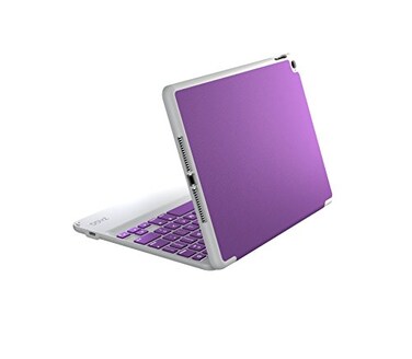 ZAGG Folio Case Hinged Keyboard for iPad Air 2 Purple ID6ZFNPU0
