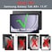 DOMEUN Case Keyboard for Samsung Galaxy Tab A9 Plus A9 11 inch 20237 Color Rainbow Touchpad Detachable Magnetic Keyboard Case Slim Case with S Pen Holder for Galaxy Tab A9 5G Black