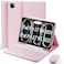 TUNKARMOR Keyboard Case for iPad Pro 13 M5 2025 iPad Pro 13 M4 2024 13 inch with Mouse and Detachable Keyboard Slim Case with Pen Holder Pink