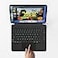 pekarejue Keyboard Case for iPad Pro 13 inch M5 2025 M4 2024 Detachable Magnetic Keyboard with MultiTouch Trackpad RGB Backlit Protective Folio Stand