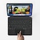 pekarejue Keyboard Case for iPad Pro 13 inch M5 2025 M4 2024 Detachable Magnetic Keyboard with MultiTouch Trackpad RGB Backlit Protective Folio Stand