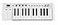 Midiplus midiplus X2 mini Keyboard Controller 3 white