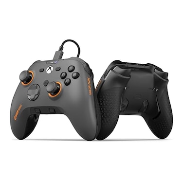 SCUF VALOR PRO Wired Performance Xbox Controller Customizable Back Paddles Instant Triggers Hall Effect Thumbsticks Audio Controls Xbox Series XS Xbox One Windows PC Steel Gray