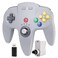 SAFFUN Wireless N64 Switch Online Controller 24 GHz USB N64 Receiver Compatible with Windows PC MacOS Raspberry Pi N64 Switch 2 OnlineNSO Rechargeable Builtin Rumble Plug and Play Gray