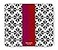 kate spade new york Leatherette Mouse Pad 9 x 8 Mouse Mat with NonSlip Back Cute Mouse Pad for Office Desk Spade Flower Stripe