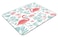 Qien BaiSei A Pink Flamingo Mouse padNonSlip Rubber MousepadApplies to GamesHome SchoolOffice Mouse pad