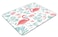 Qien BaiSei A Pink Flamingo Mouse padNonSlip Rubber MousepadApplies to GamesHome SchoolOffice Mouse pad