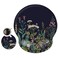 AIMSA Ergonomic Mouse Pad with Wrist Rest Support Gel Memory NonSlip PU Base Wrist Rest Pad for Home Office Work Game Easy Typing Pain Relief Comfortable Durable Flowers Plants