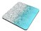 Amcove Blue Glitter Gaming Mouse Pad Custom DesignFashion NonSlip Rubber Square Mousepad for Present Support Computers Laptop 95 X 79 Inch 240mmX200mmX3mm