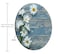 Amcove Custom Mouse pad Floral Round Mousepad Daisy Flowers On Old Wooden Office Decor for Women Desk Accessories Yellow Flowers Mousepad Present for her Cute Pad