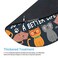 Amcove Round Funny Cat Mousepad New Job Present Office Decor Cute Fun I Work Hard So My Cat Can Have A Better Life