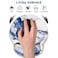 ARTSO Ergonomic Mouse Pad with Wrist Rest Support Gel Non Slip Rubber Base Pad Computer PC Laptop Women Men Mousepad for Home Office Gaming Working Easy Typing Pain Relief Gilt Marble