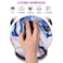 ARTSO Ergonomic Mouse Pad with Wrist Rest Support Gel Non Slip Rubber Base Pad Computer PC Laptop Women Men Mousepad for Home Office Gaming Working Easy Typing Pain Relief Purple Marble