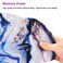 ARTSO Ergonomic Mouse Pad with Wrist Rest Support Gel Non Slip Rubber Base Pad Computer PC Laptop Women Men Mousepad for Home Office Gaming Working Easy Typing Pain Relief Purple Marble