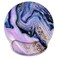 ARTSO Ergonomic Mouse Pad with Wrist Rest Support Gel Non Slip Rubber Base Pad Computer PC Laptop Women Men Mousepad for Home Office Gaming Working Easy Typing Pain Relief Purple Marble