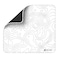 MAMBASNAKE Attack Shark CM02 Gaming Mouse Pad HighDensity Woven Cloth Surface WaterResistant Coating NonSlip Rubber Base Durable Stitched Edges 161 122 for Gaming Office and Laptop White