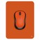 Audimi Small Mouse Pad 6 x 8 Inch Mini Mouse Pad Thick for Laptop Wireless Mouse Home Office Travel Portable Washable Orange