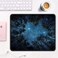 Auhoahsil Mouse Pad 12 x 10 in Nature Theme Computer Mouse Pad for Desk PremiumTextured NonSlip Rubber Stitched Edges Waterproof Square Mouse Mat for Gaming Work Wireless Mice Night Sky