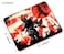 BLUEBOOD Small Mouse Pad Japanese Samurai Mouse Pads for Laptop Personalized Portable Travel Mousepad for Wireless Mouse Retro Bushido Spirit