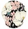 Britimes Ergonomic Mouse Pad with Wrist Support Floral Leaf Retro NonSlip Rubber Base Mousepad for Home Office Gaming Working Computers Laptop Easy Typing Pain Relief