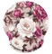 Britimes Ergonomic Mouse Pad with Wrist Support Peony Flower NonSlip Rubber Base Mousepad for Home Office Gaming Working Computers Laptop Easy Typing Pain Relief