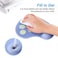 Boaulee Cat Paw Mouse Pad Wrist Support3D Cute Mouse Wrist pad with Gel Filled Ergonomics Game Small Mouse Mat with Comfortable Surface and NonSlip Base for Office Gift 9x76x065inch Purple