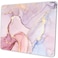 Cindasun Large Mouse Pad 12x10 Inch Pink Gold Marble Personalized Design NonSlip Rubber Base with Stitched Edges Washable Office Computer Laptop Desk Mat