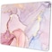 Cindasun Large Mouse Pad 12x10 Inch Pink Gold Marble Personalized Design NonSlip Rubber Base with Stitched Edges Washable Office Computer Laptop Desk Mat
