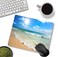 LQFIWSS Customized Square Gaming Office Mouse Pad Wave Beach Anti Slip Rubber Base Mouse Pad Suitable for Desktop and Laptop Computer Mouse Pads