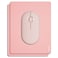Cyanbone Mini Mouse Pad Small Size 2 Pack Portable Mouse Pad Pink Travel Mousepad Cute Kawaii Waterproof with NonSlip Rubber Base for Wireless Mouse and Laptop 55 x 7 Inch