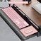 Cyanbone Mini Mouse Pad Small Size 2 Pack Portable Mouse Pad Pink Travel Mousepad Cute Kawaii Waterproof with NonSlip Rubber Base for Wireless Mouse and Laptop 55 x 7 Inch
