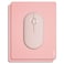 Cyanbone Mini Mouse Pad Small Size 2 Pack Portable Mouse Pad Pink Travel Mousepad Cute Kawaii Waterproof with NonSlip Rubber Base for Wireless Mouse and Laptop 55 x 7 Inch