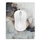 Cyanbone Small Mouse Pad Cute Mini Mouse Pads for Wireless Mouse and Laptop Travel Mousepads with Designs Aesthetic Black and Gold Marble Portable Mousepad 55 x 7 in Desk Decor for Women