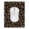 Cyanbone Small Mouse Pad Cute Mini Mouse Pads for Wireless Mouse and Laptop Travel Mousepads with Designs Gold Glitter Leopard Portable Mousepad 55 x 7 Inch Kawaii Desk Decor for Women