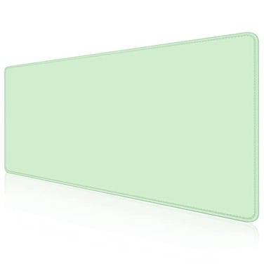 Dapesuom Large Gaming Mouse Pad Extended Mouse Mat with Stitched Edges Full Size Keyboard Pad with NonSlip Base Big XXL Computer Desk Mats for Gamer Laptop Office 315 x 157in Lake Green