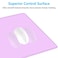 Dapesuom Large Mouse Pad Extended Gaming Mouse Mat with Stitched Edges Full Size Desk Mats with NonSlip Base Computer Big Desktop Keyboard Pad for Gamer Laptop Office 236 x 118 in Purple
