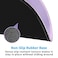 Dapesuom Round Mouse Pad 87 x 87 Inch PremiumTextured Washable NonSlip Rubber Base Cute Small Mouse Mat with Stitched Edge for Men Women Wireless Computer Laptop Gaming Desk Accessories Purple