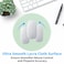 Dapesuom Round Mouse Pad 87 x 87 Inch PremiumTextured Washable NonSlip Rubber Base Cute Small Mouse Mat with Stitched Edge for Women Wireless Computer Laptop Gaming Desk Accessories Lake Green