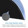Dapesuom Round Mouse Pad 87 x 87 Inch PremiumTextured Washable NonSlip Rubber Base Cute Small Mouse Mat with Stitched Edge for Women Wireless Computer Laptop Gaming Desk Accessories Sky Blue
